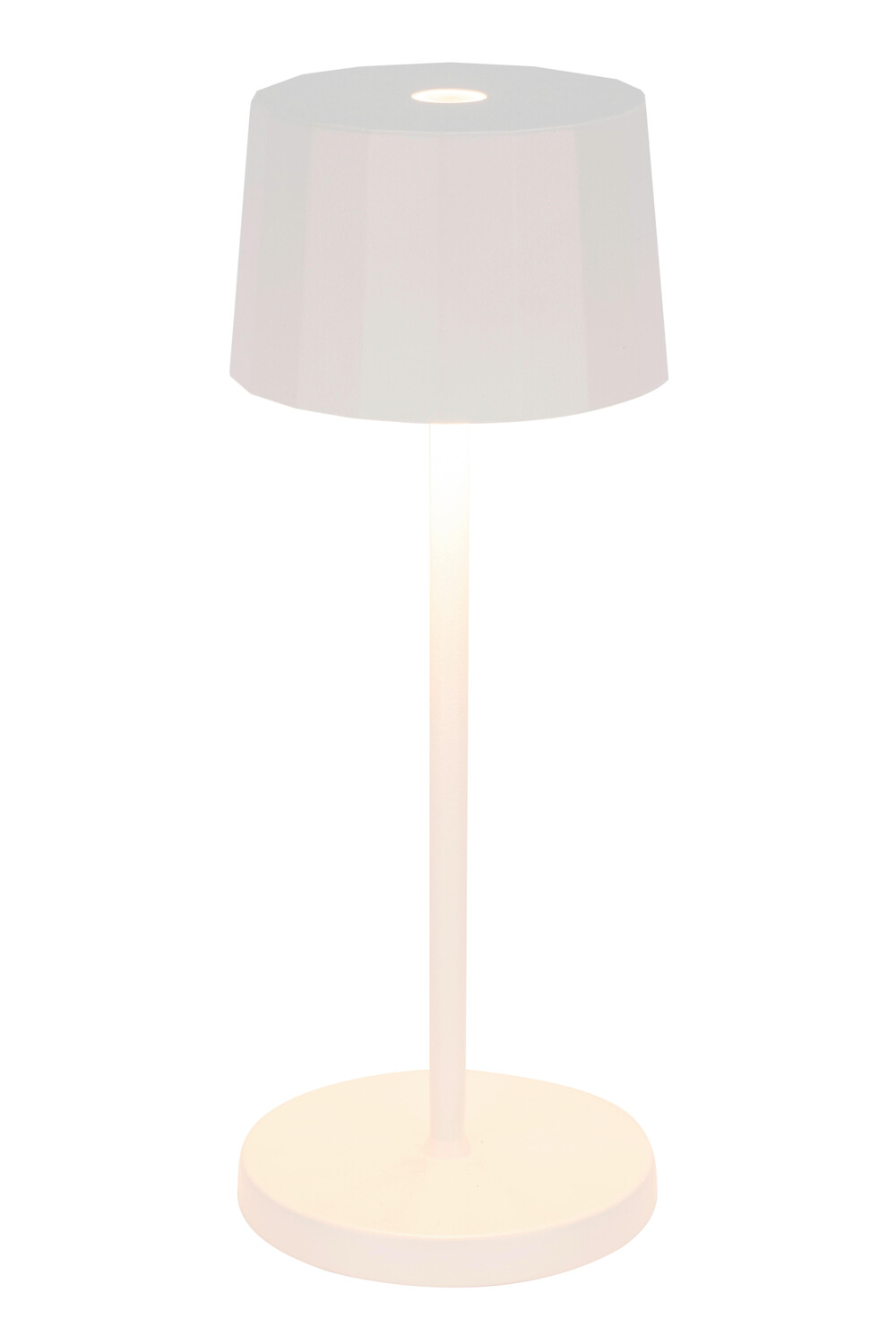

Настольная лампа на аккумуляторе Dieter Knoll, 7,5x20 см, белый