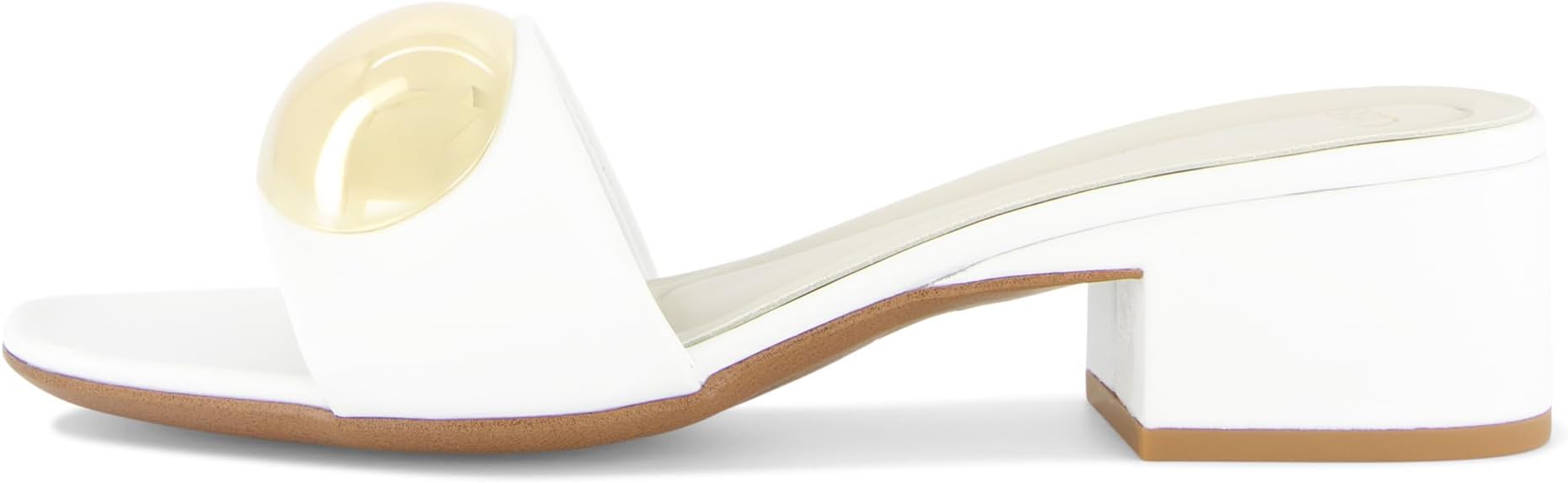 Сандалии Franco Sarto A-nika Slide Sandals, цвет Bright White — фото 4