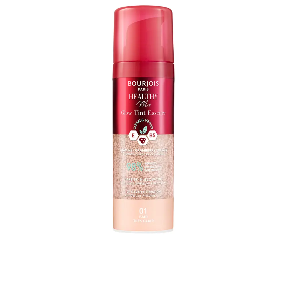 

Праймер Healthy mix glow tint essence base de maquillaje Bourjois, цвет 01-Fair, 30 мл.