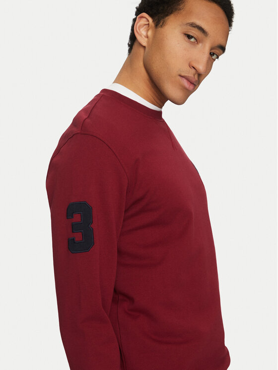 Толстовка обычного кроя MUP2256 U.S. Polo Assn., красный — фото 4