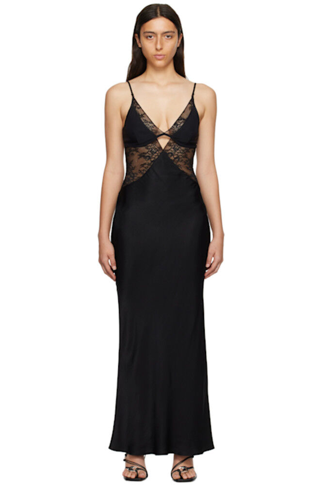 

Черное платье Nora Maxi BEC + BRIDGE