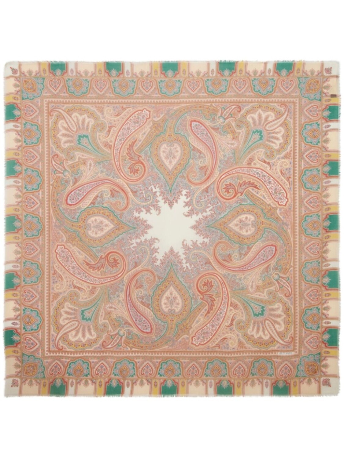 

Кашемировый шарф ETRO, нейтральный цвет