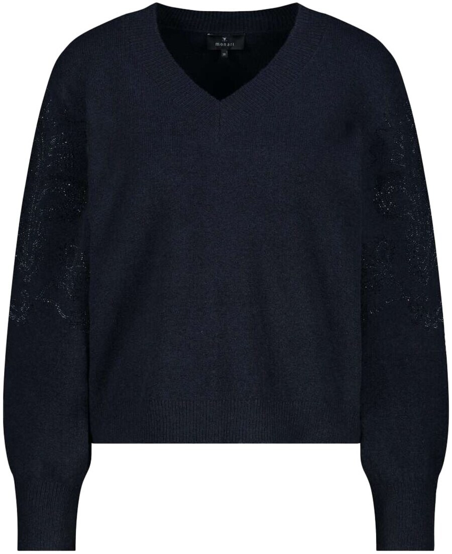 

Тонкий вязаный свитер monari Sweater, темно-синий