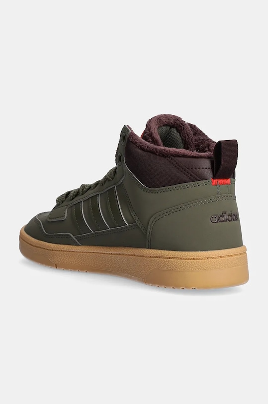 Детские кроссовки Rapid Court Mid Winterized Adidas, зеленый — фото 3