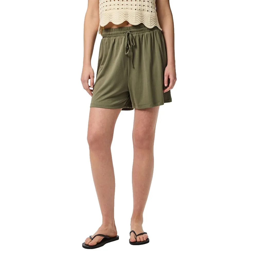 

Шорты Pieces Anora high waist, зеленый