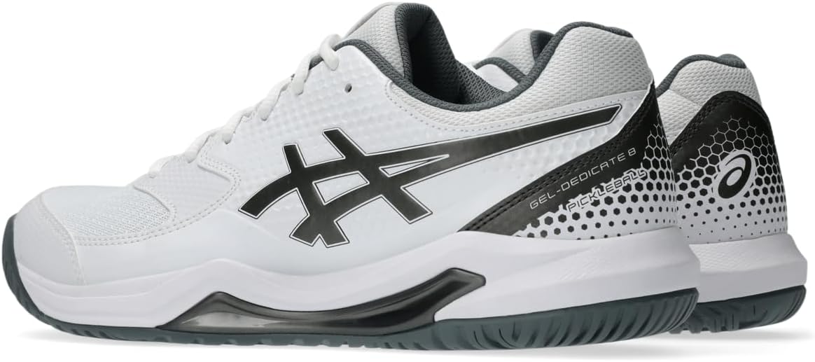 Мужские кроссовки ASICS Gel-Dedicate 8 для пинг-понга, белый — фото 3
