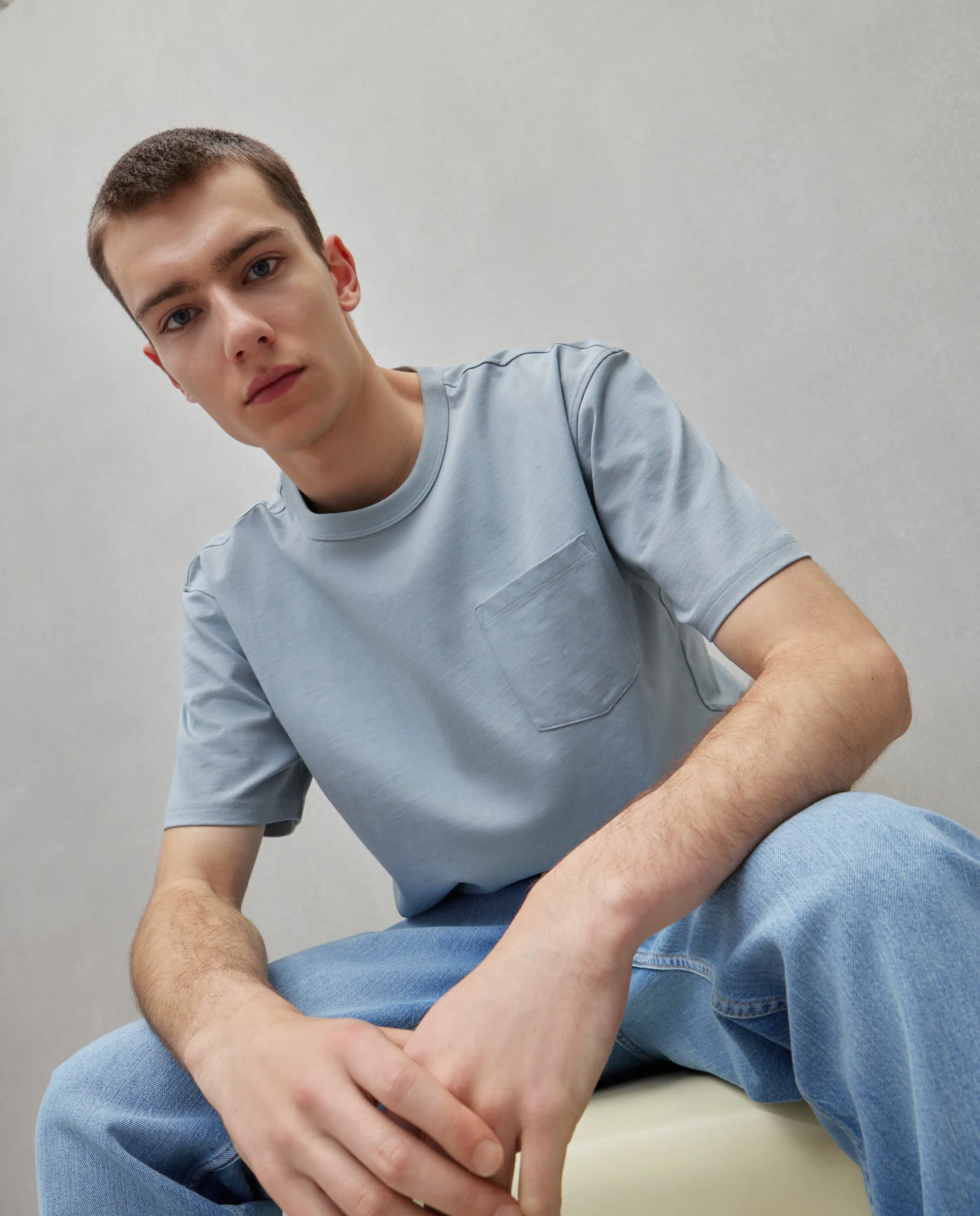 

Мужская однотонная футболка Easy Wear, зеленый
