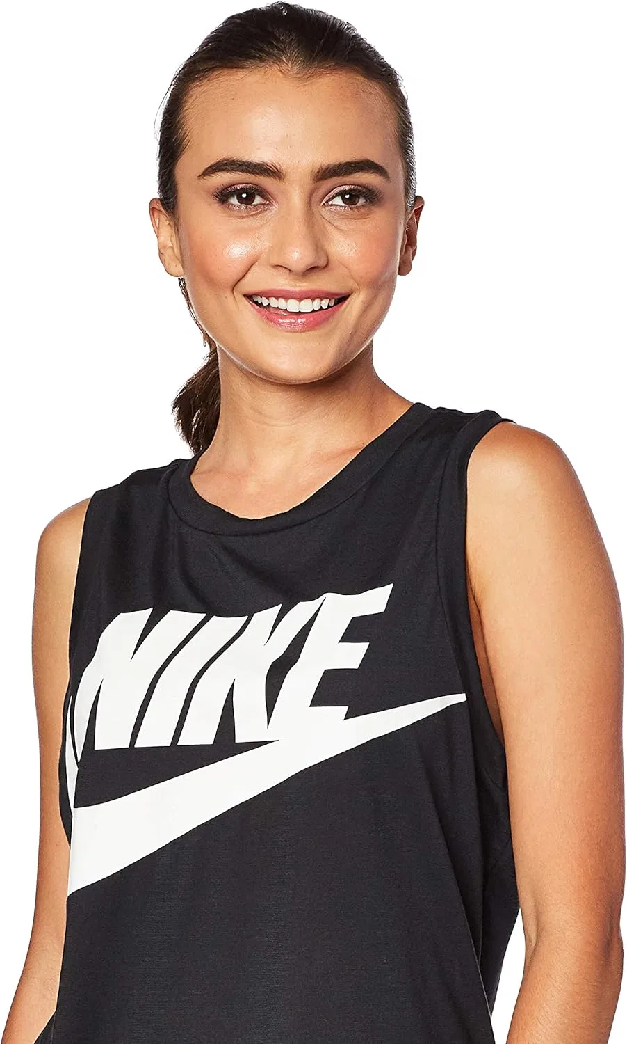 Футболка Nike Essential, женская, Black/White — фото 3