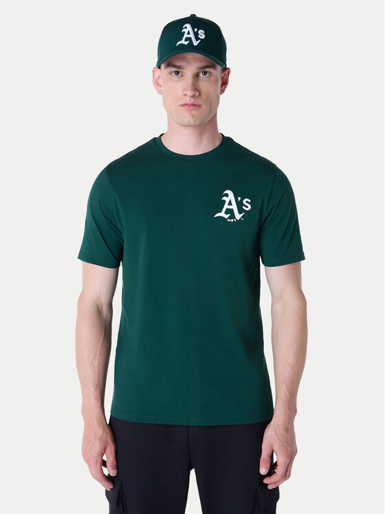 

Футболка обычного кроя Oakland Athletics MLB Pennant Graphic 60596214 New Era, зеленый
