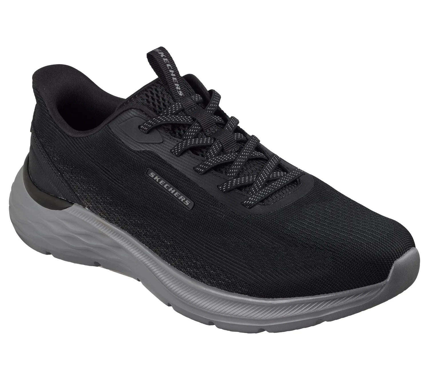 Туфли-слипоны свободного кроя: Garner-Ellis Skechers, BLK