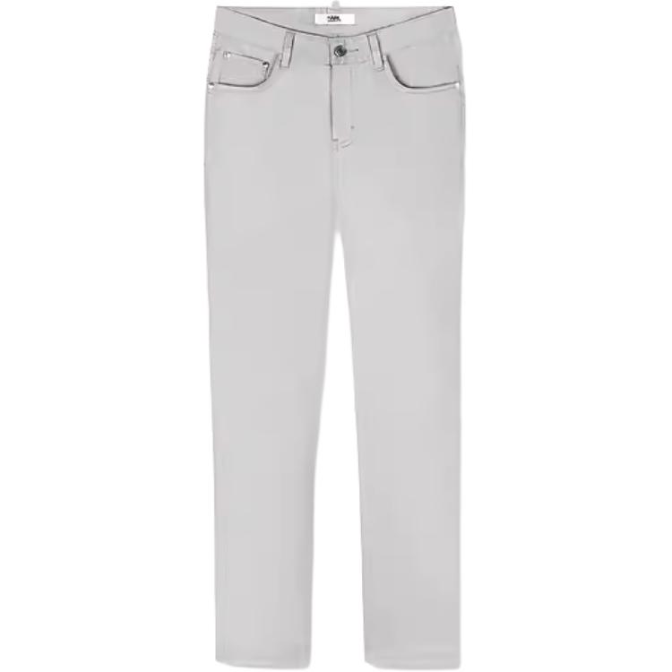 

Повседневные брюки KARL LAGERFELD мужские светло-серые KARL LAGERFELD / Karl Lagerfeld Jeans, светло-серый