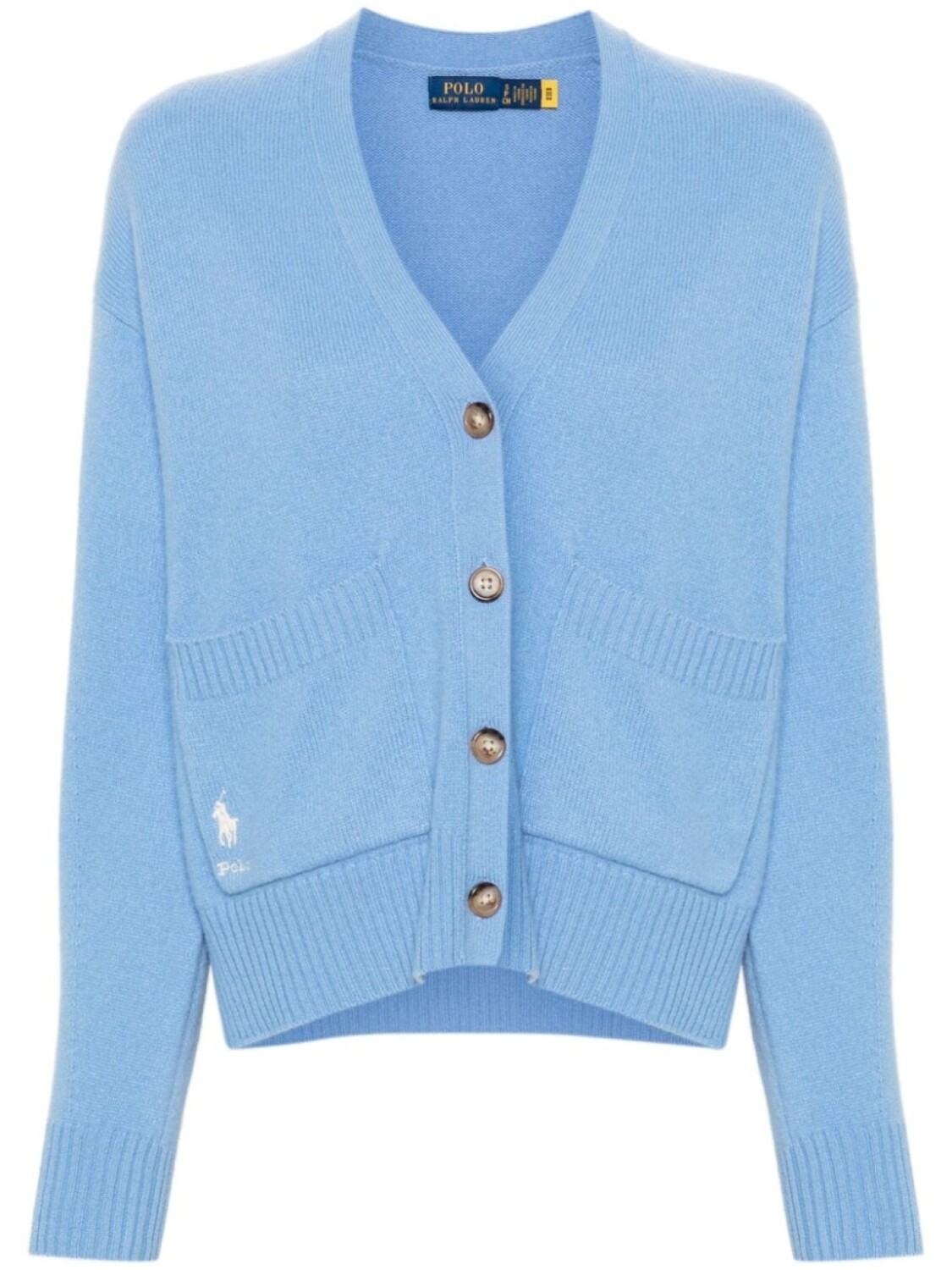 

Polo Ralph Lauren кардиган с вышитым логотипом, синий