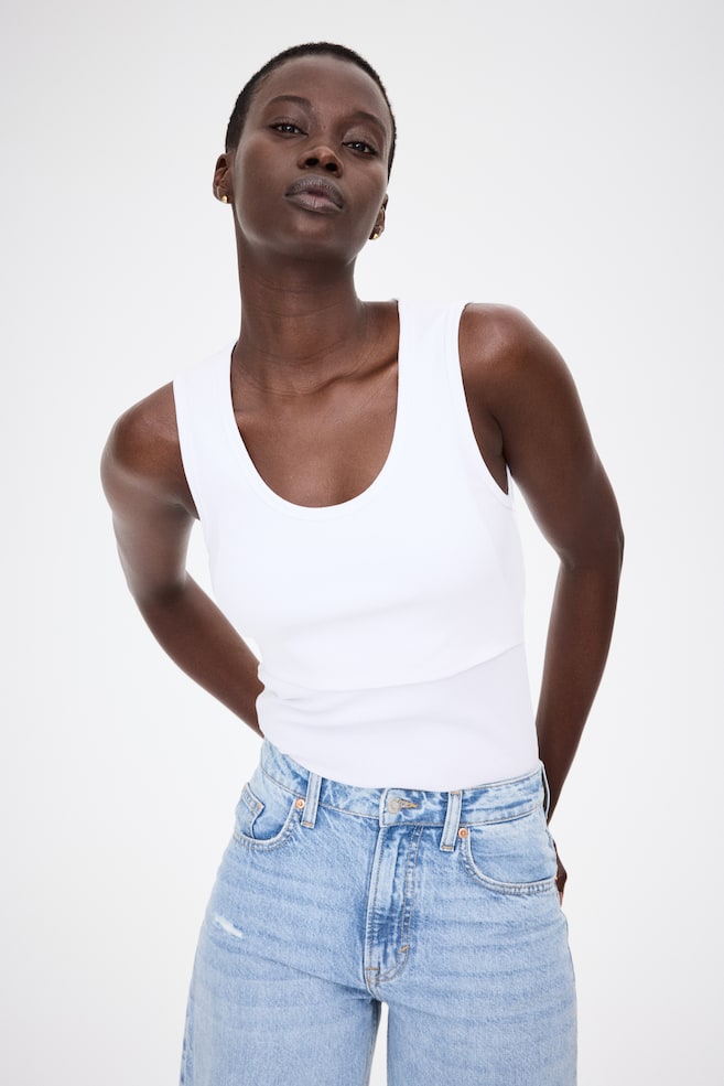 

Майка для кормящей мамы H&M, белый
