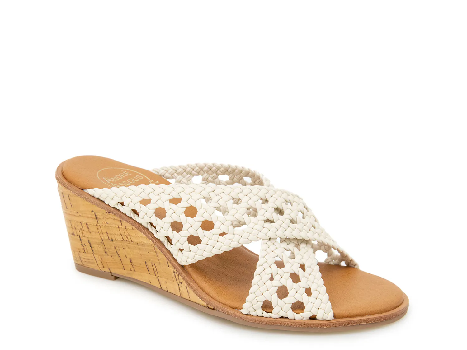 

Сандалии Baila Wedge Sandal Andre Assous, слоновая кость