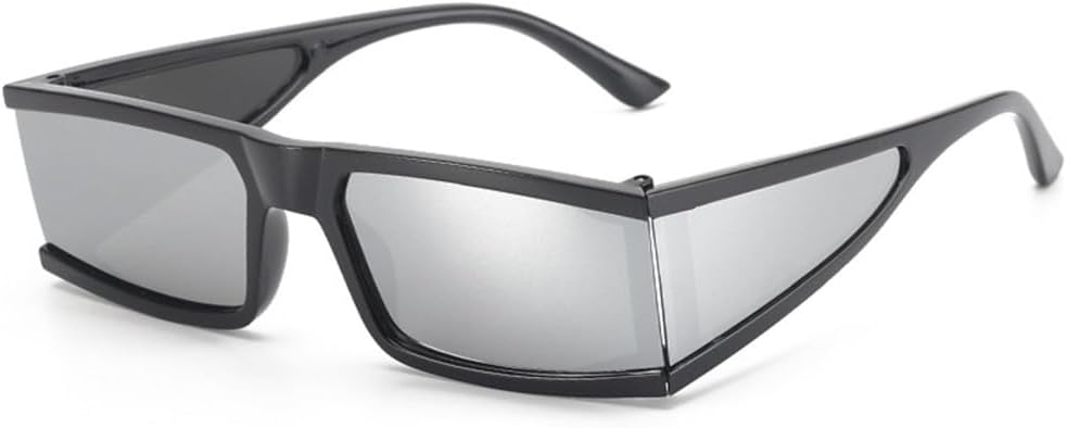 

Винтажные солнцезащитные очки с многолинзовыми линзами для женщин и мужчин в стиле хип-хоп. Прямоугольные солнцезащитные очки для женщин и мужчин. Разноцветные очки VFDHN, 1