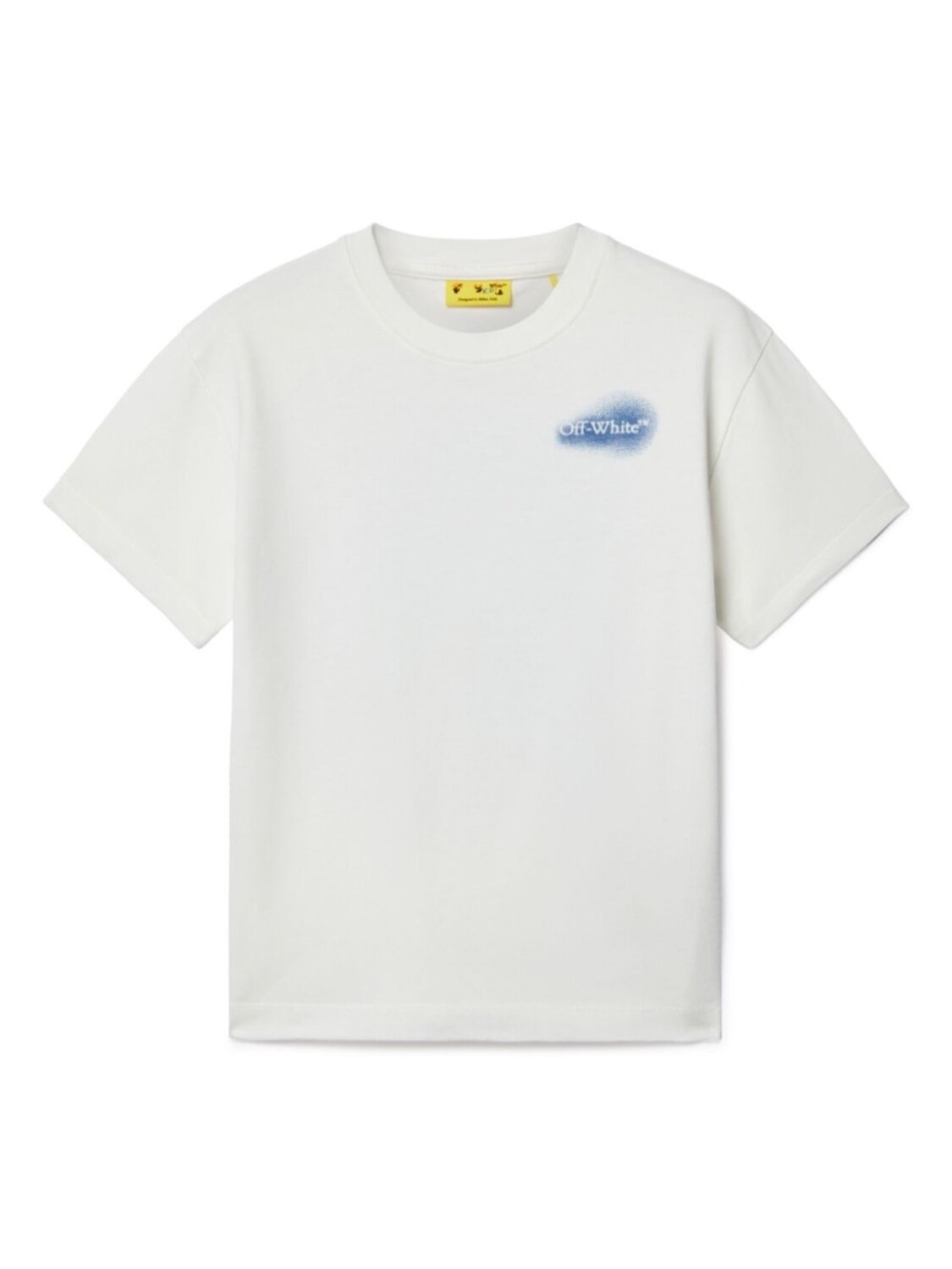 

Футболка с надписью «Стрела» Off-White Kids, белый