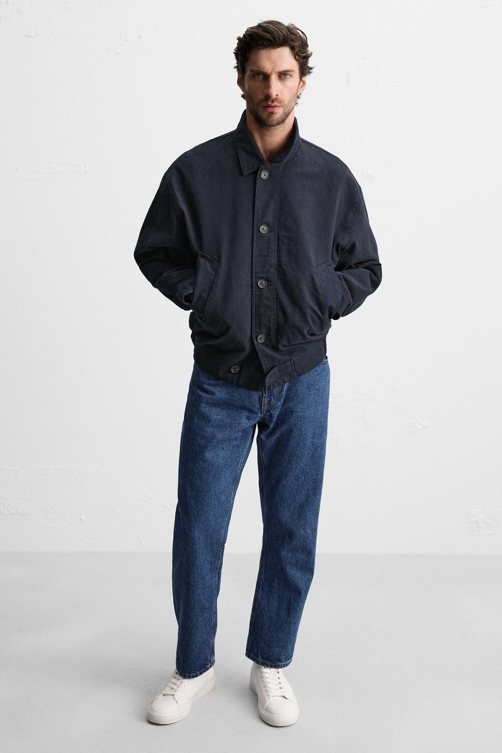

Высокие кроссовки ZARA, белый