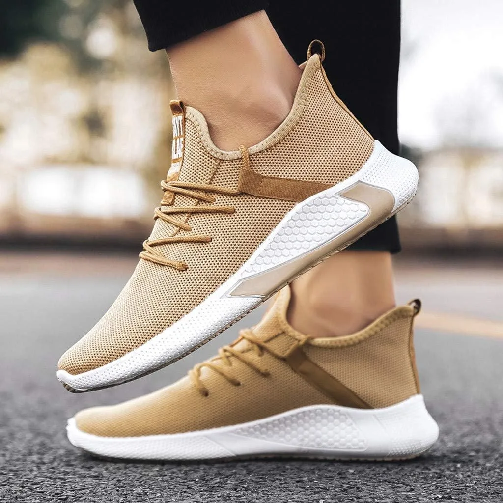 Мужские кроссовки Generisch Trainers белого цвета, широкая стопа — фото 4