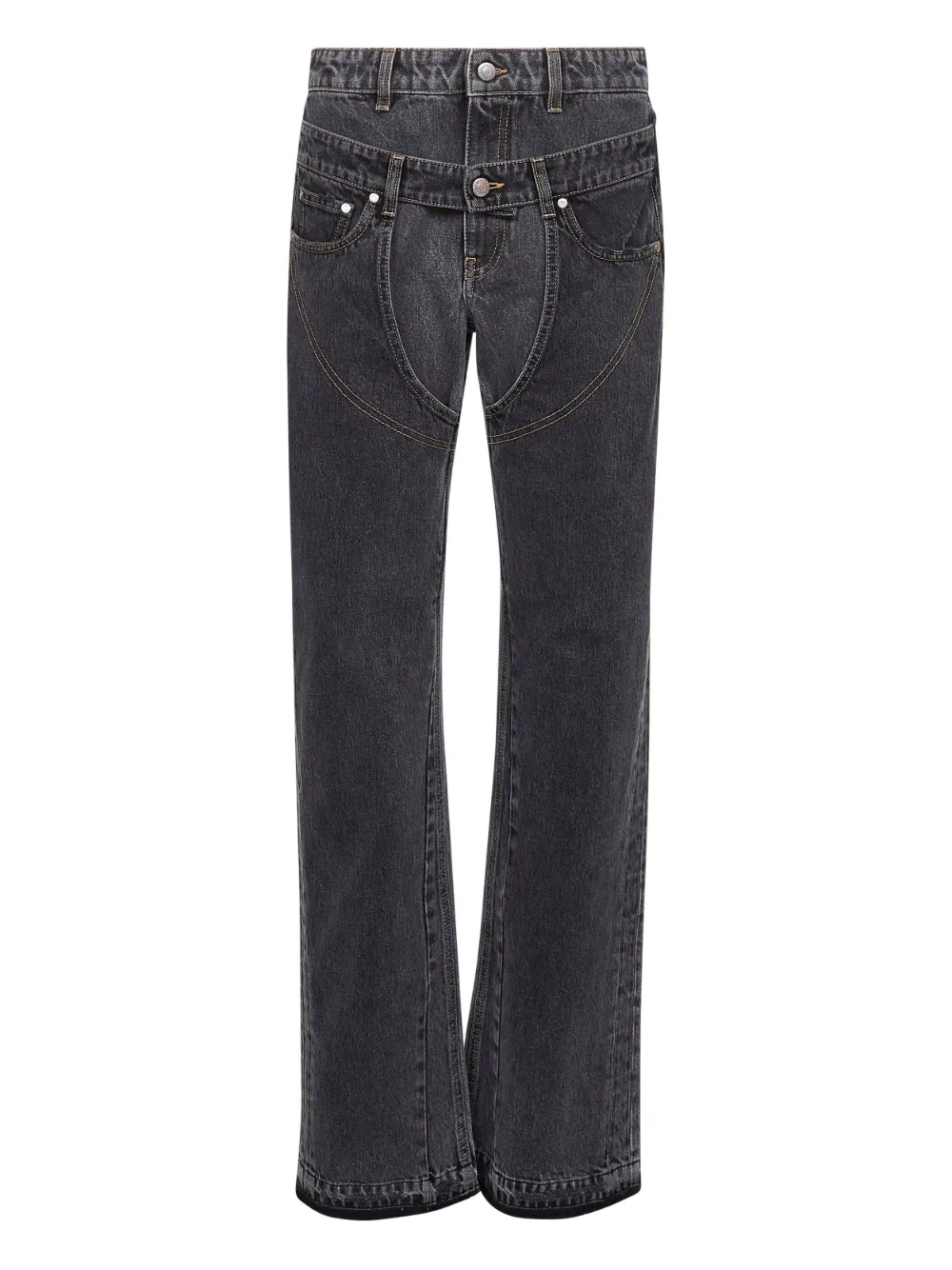 

Джинсы в двух тонах STELLA MCCARTNEY, серый
