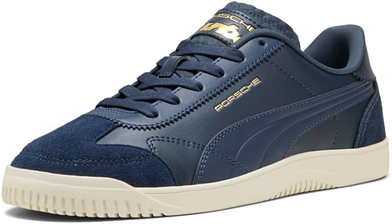 Кроссовки PUMA мужские Porsche Legacy X Club 5V5 Lux на шнуровке, повседневные - синие — фото 2