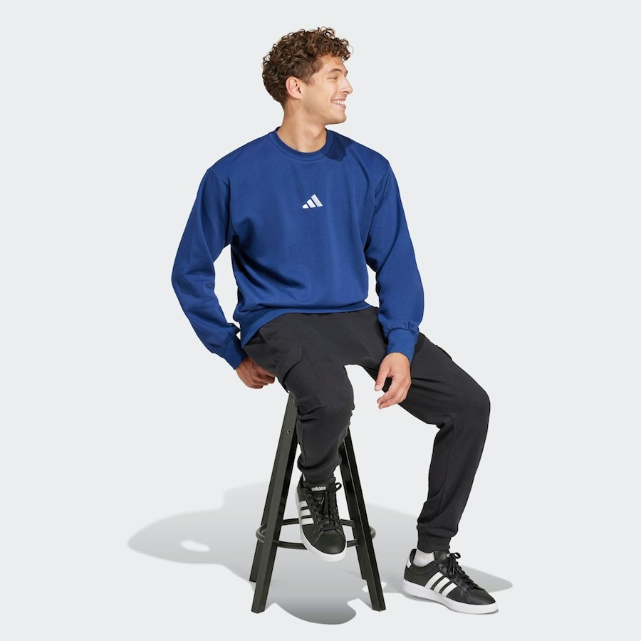 Спортивная толстовка ADIDAS SPORTSWEAR Feelcozy, темно-синий — фото 3
