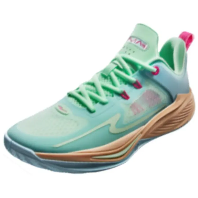 

Баскетбольные кроссовки Basketball Shoes Men Low-Top Blue Erke