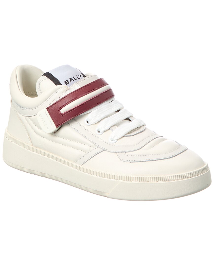 Балли Ройс Кожаные кроссовки Bally, белый