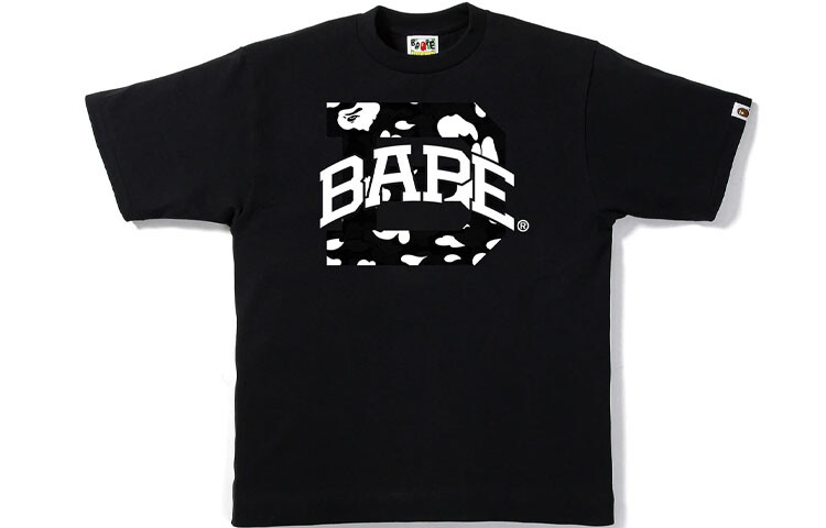 

Футболка мужская A Bathing Ape, черный/белый