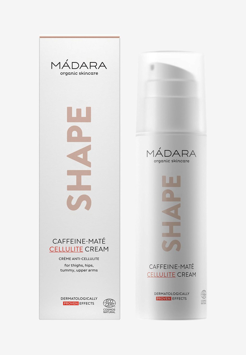 

Увлажняющий Shape Caffeine-Maté Cellulite Cream MÁDARA