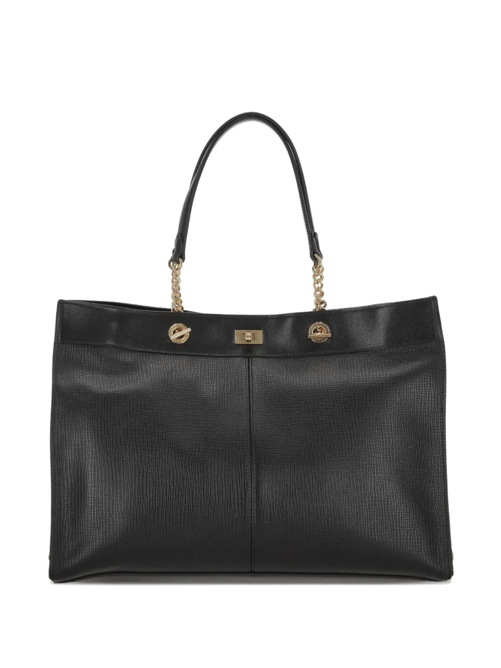 

Сумка-тоут с верхней ручкой Anya Hindmarch, черный