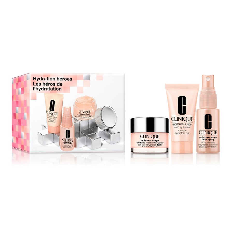 

Clinique, косметический набор Hydration Heroes, 3 шт.