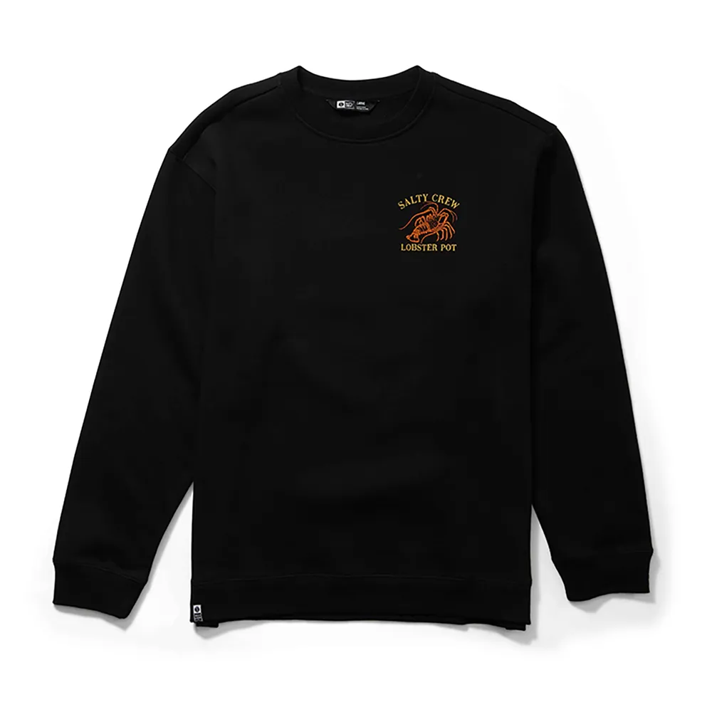 

Толстовка Salty Crew Lobster pot, черный