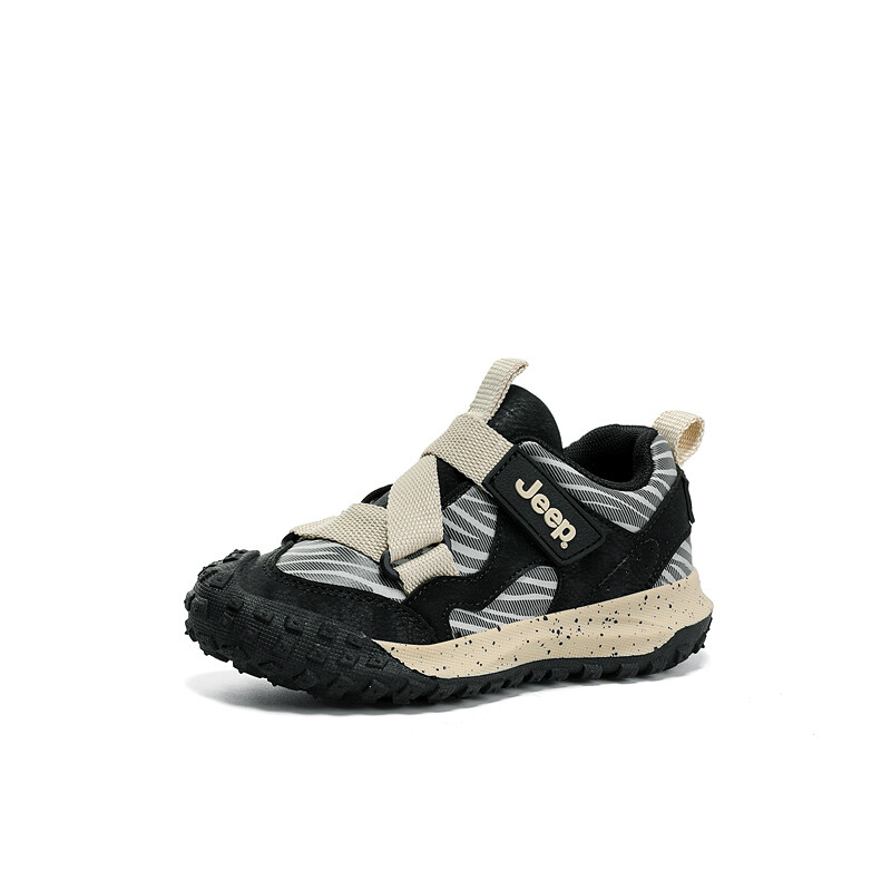 Кроссовки Jeep Kids Lifestyle Shoes Kids Low-top Beige/Black, бежевый/черный — фото 2