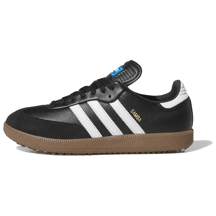 

Adidas Самба безшиповые гольф кер чёрный облачно-белый камедь чёрно-белый, цвет Black White
