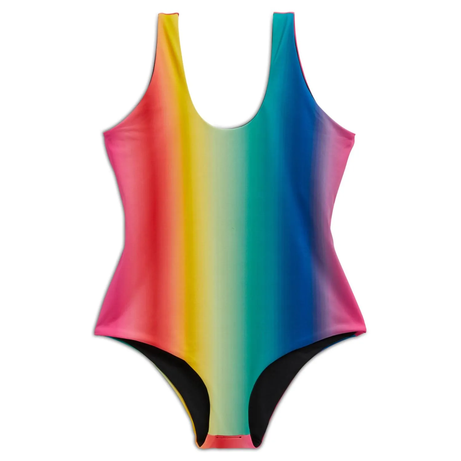 

Обратимый купальник цельный TomboyX, Melting Rainbow
