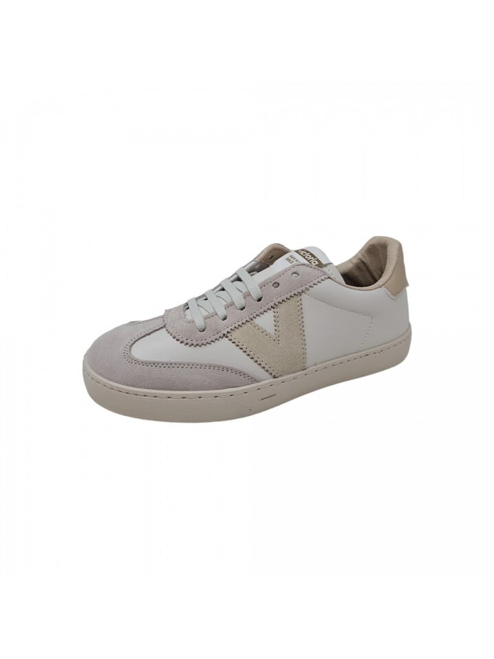 Кроссовки на шнуровке Victoria Sneaker Berlin-Ciiclista Efecto, бежевый