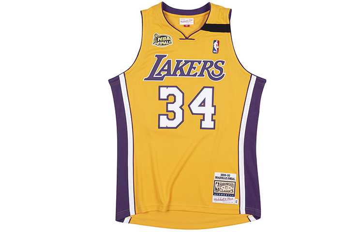 

Mitchell Ness Баскетбольная майка мужская желтая