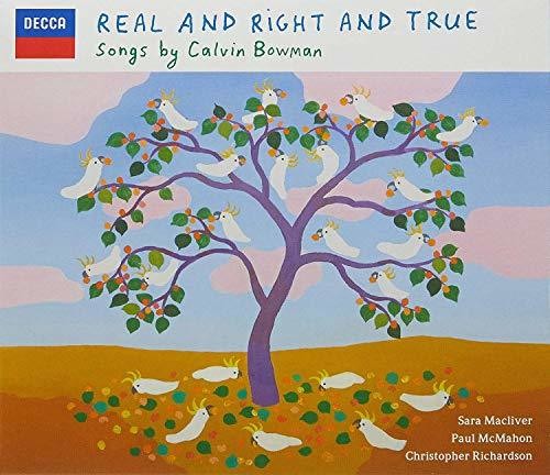 

CD диск Bowman, Calvin: Real & Right & True