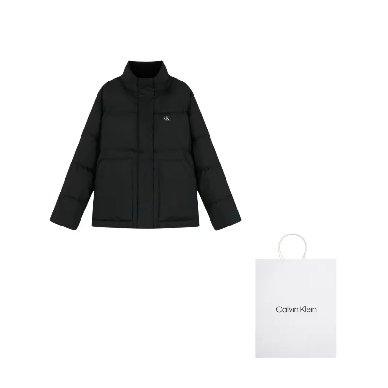 

Calvin Klein Женская пуховая куртка, UB1-Space Black