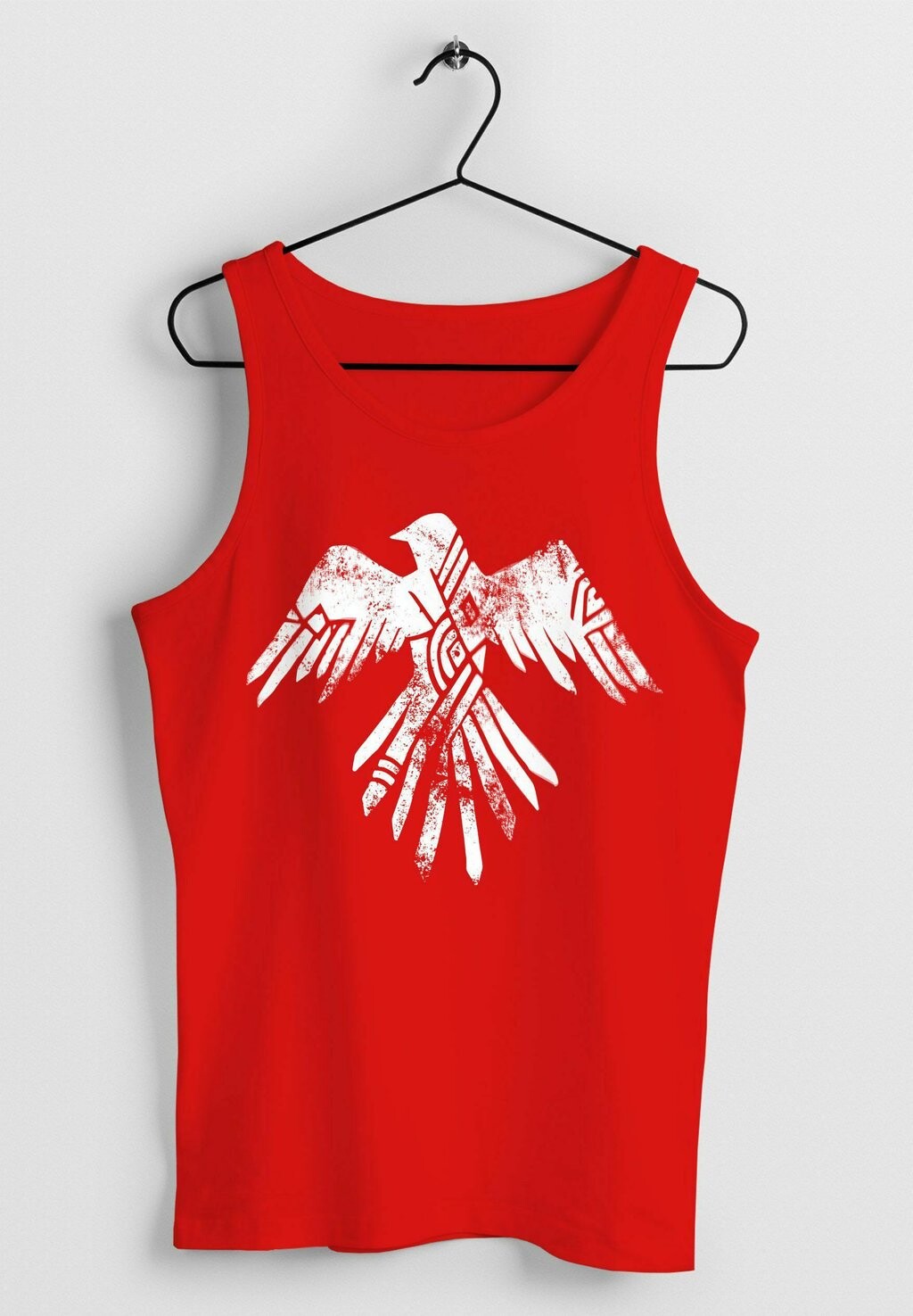 

Топ TANK ADLER MOTIV AUFDRUCK ETHNO AZTEC FAS Neverless, красный