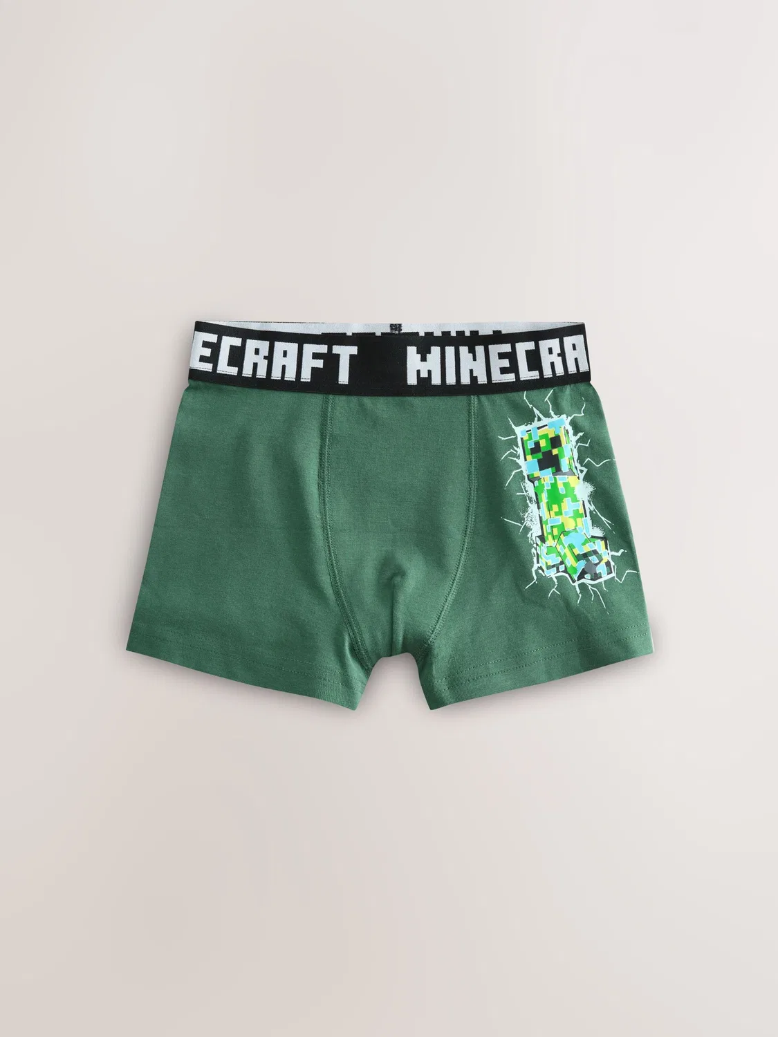 Трусики Next Underpants Minecraft в синем зеленом, черном и белом цветах — фото 4