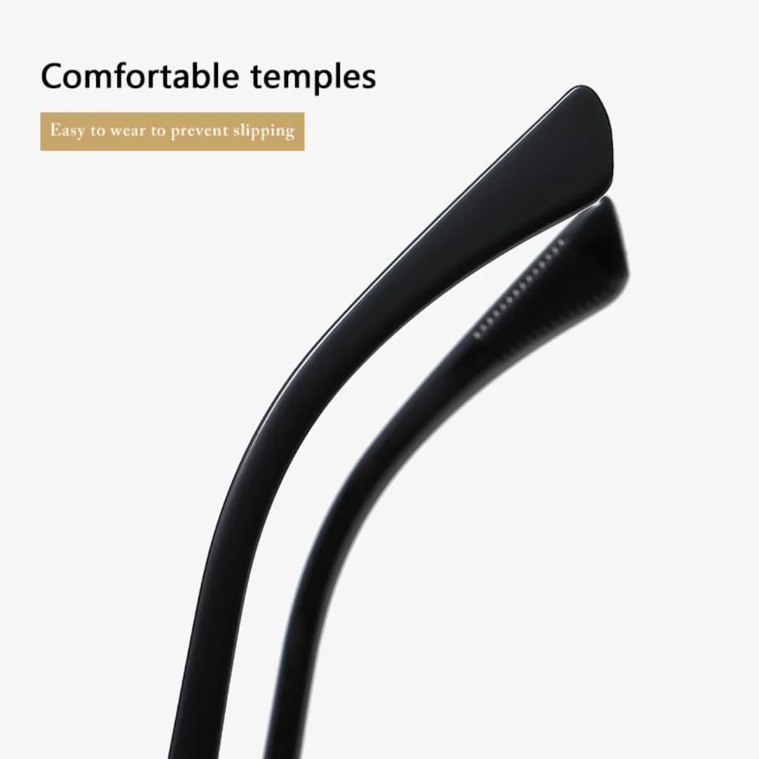 

Классические солнцезащитные очки в овальной оправе для женщин, модные для женщин, ретро-очки для мужчин с защитой от УФ-излучения UV400 VFDHN, Black Clear