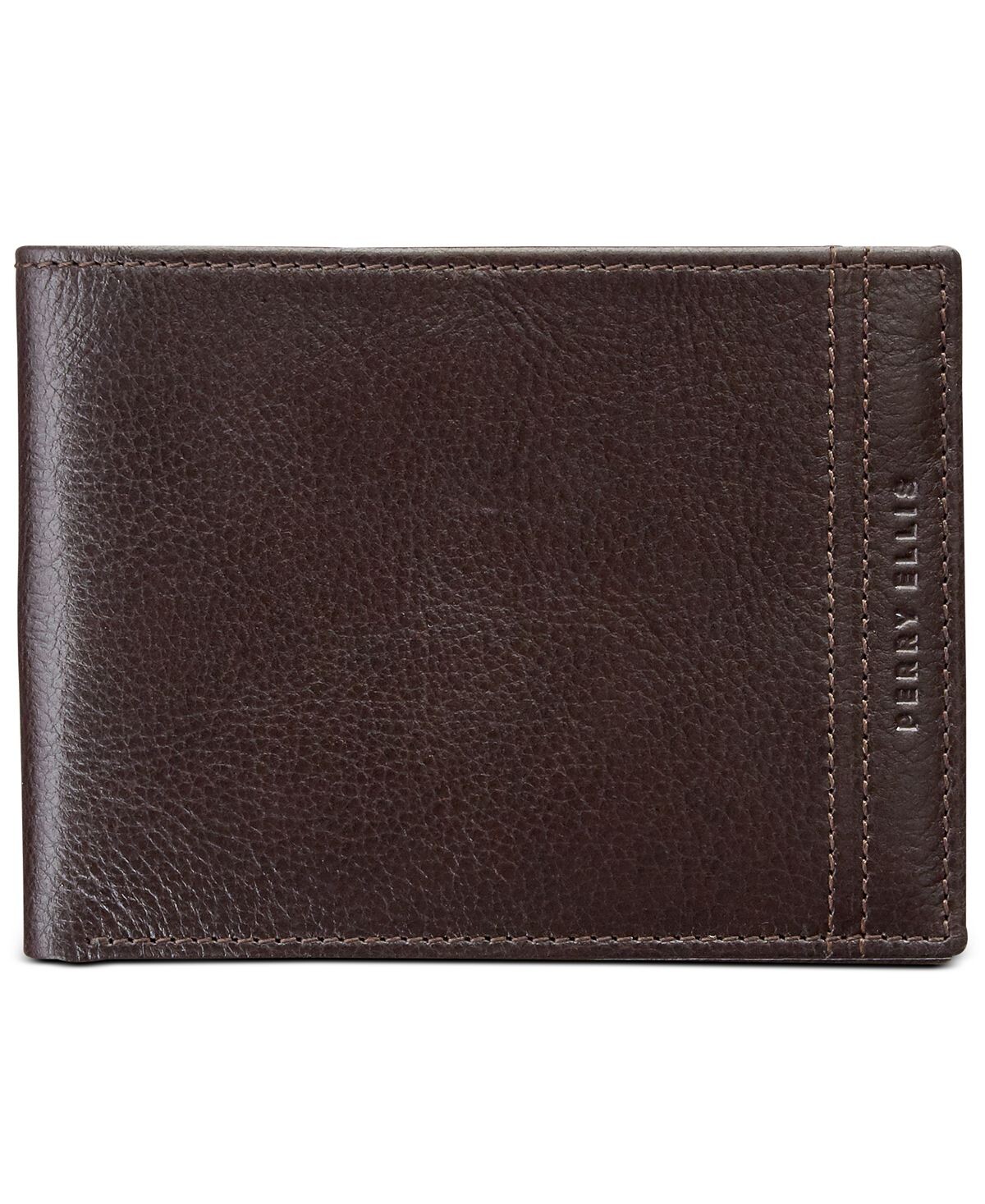 

Мужской кожаный кошелек RFID Perry Ellis Portfolio