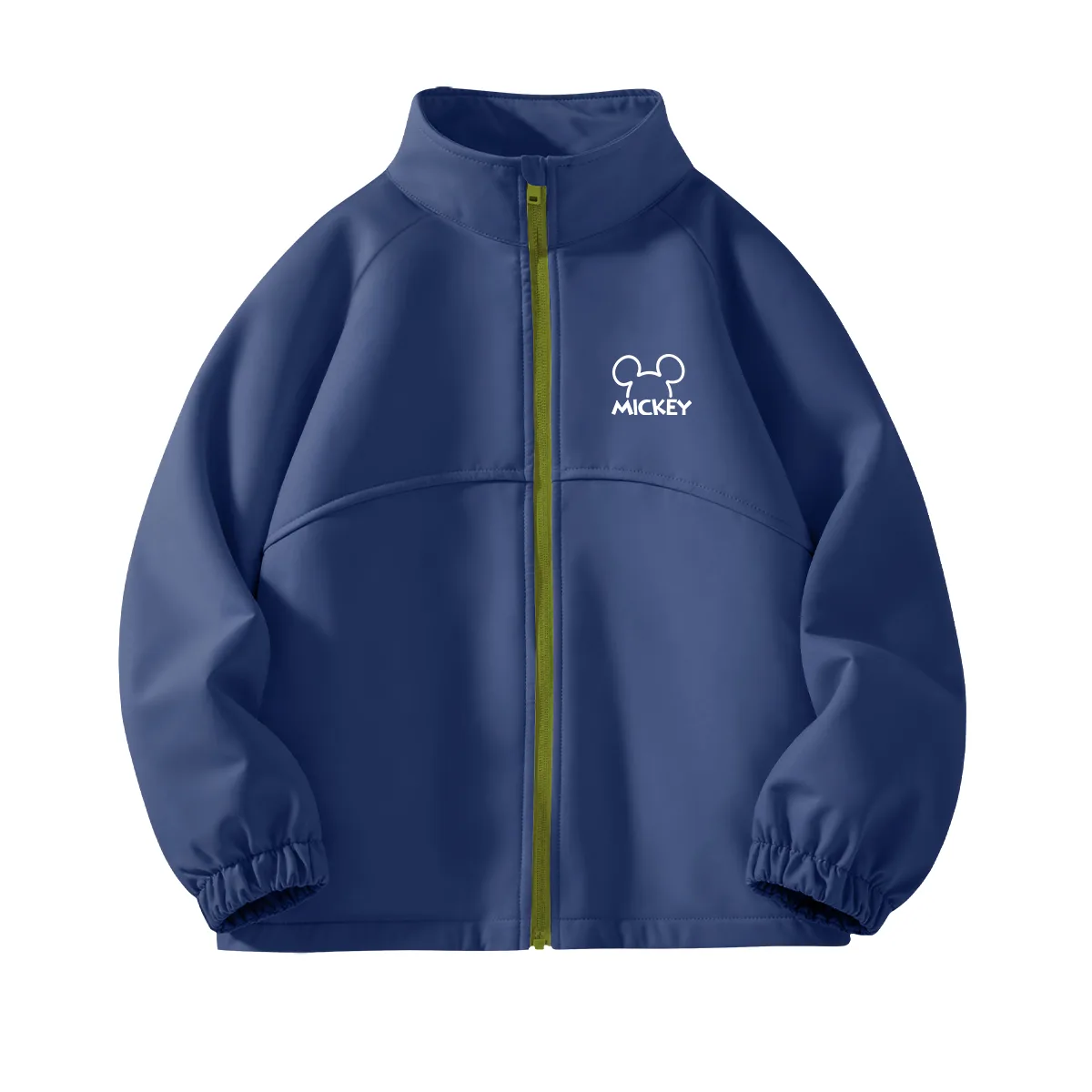 Детская софтшелл куртка с воротником стойкой Disney, Thick Board Line K Navy Blue