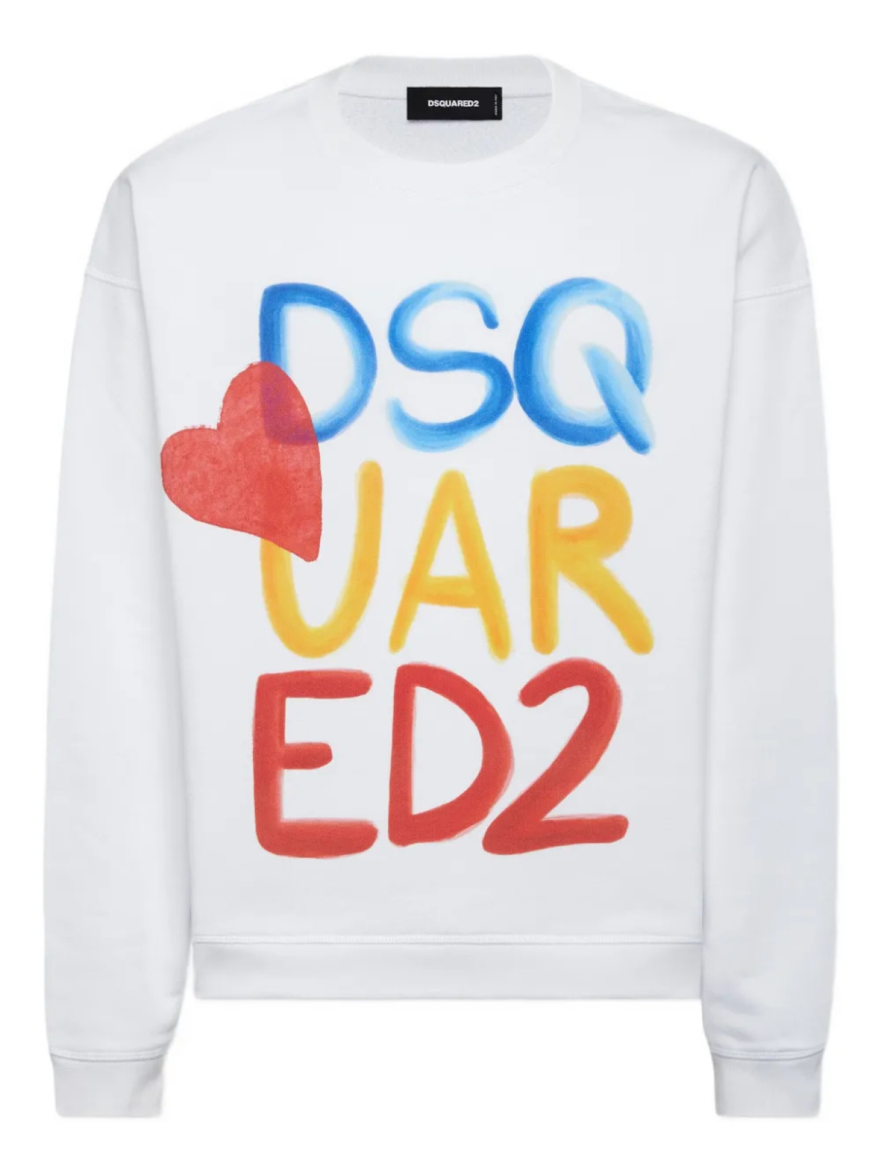 

Толстовка с логотипом DSQUARED2, белый