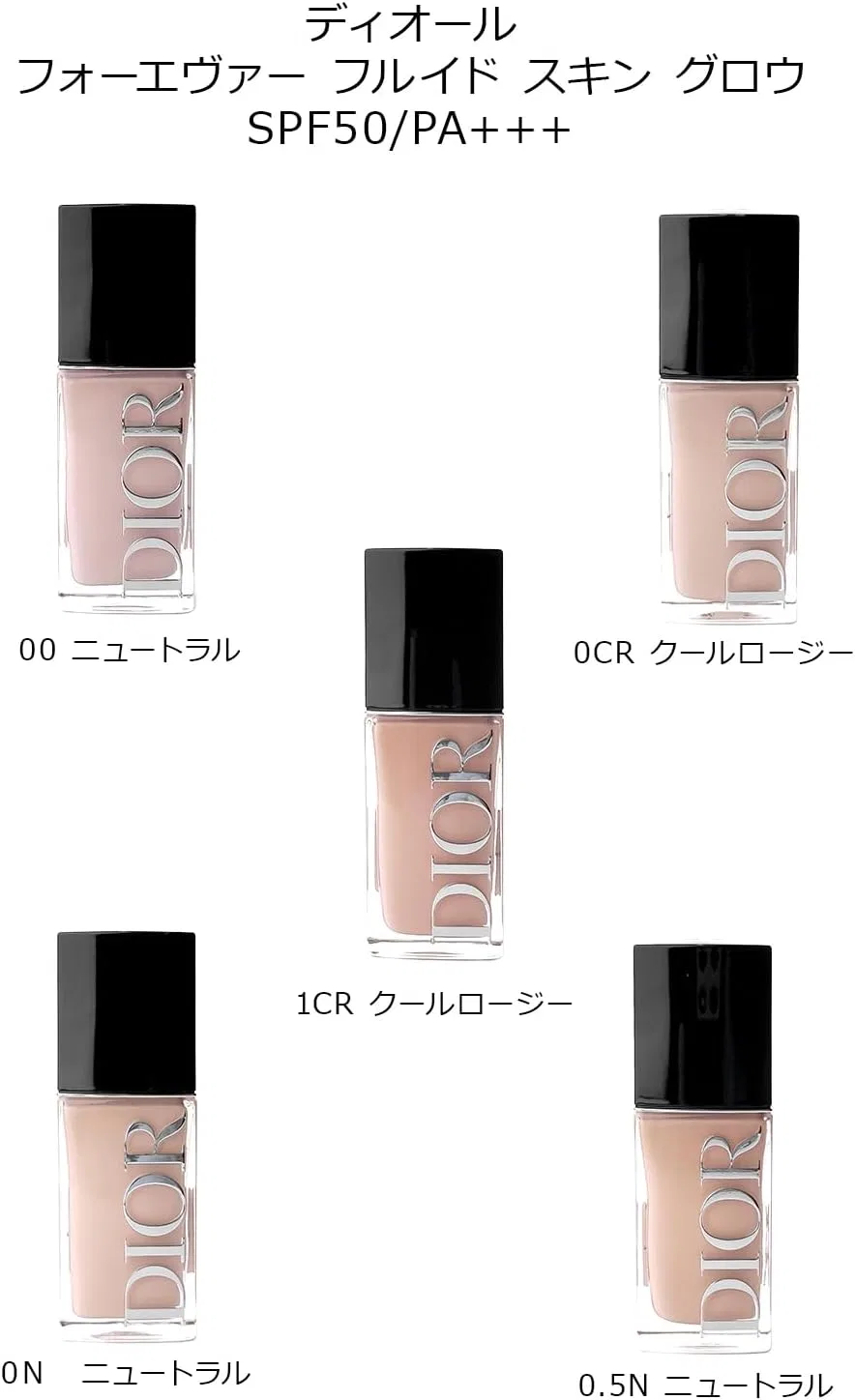 Тональная основа Dior Forever Fluid Skin Grow SPF50/PA+++ 30 мл 0W Warm — фото 3
