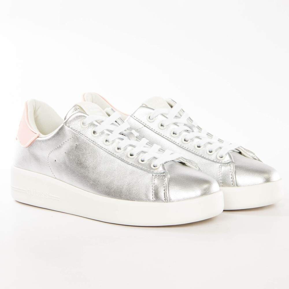 Классические кроссовки Guess, серебряный