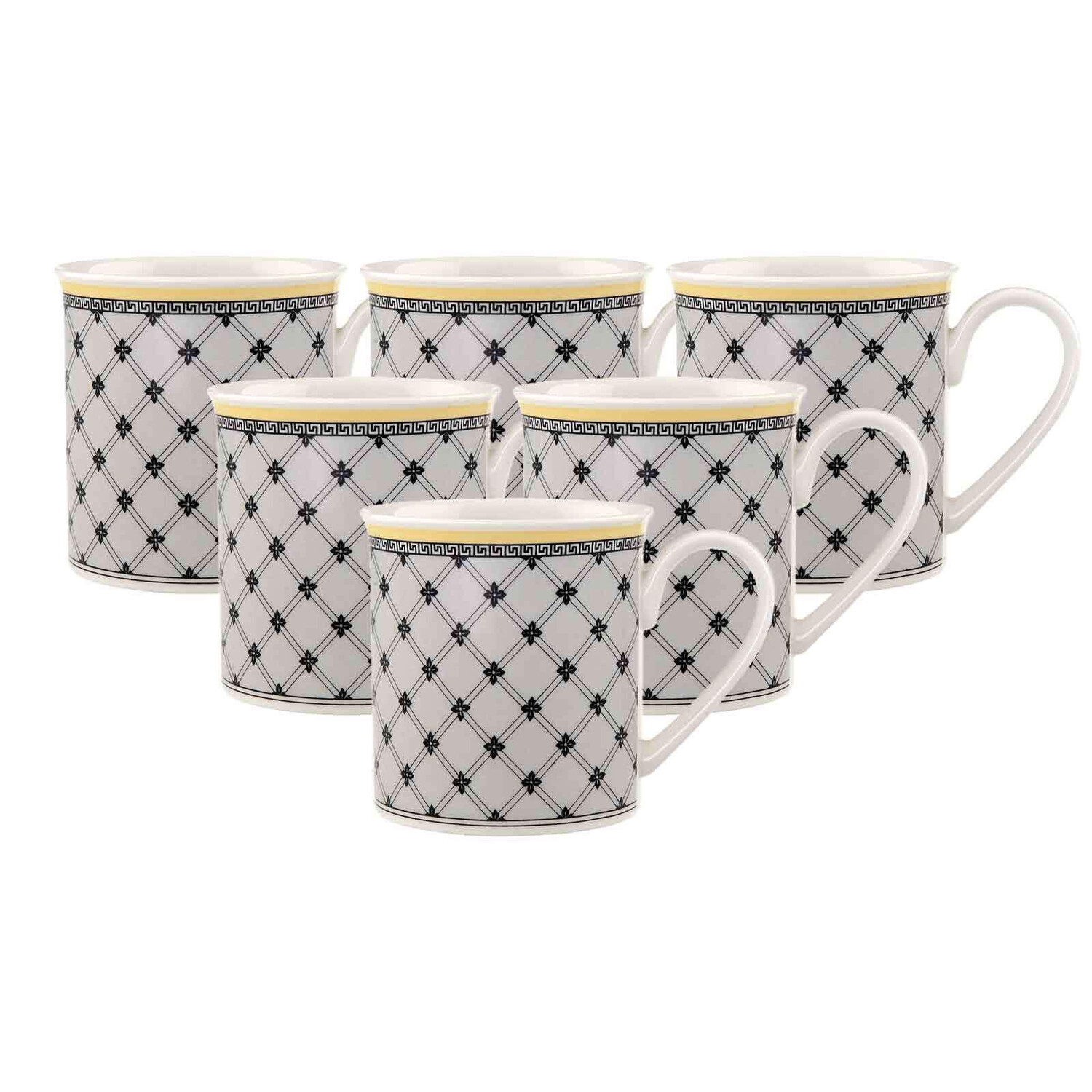 

Кофейная кружка Villeroy & Boch, 0,3 л, белый/серый/желтый