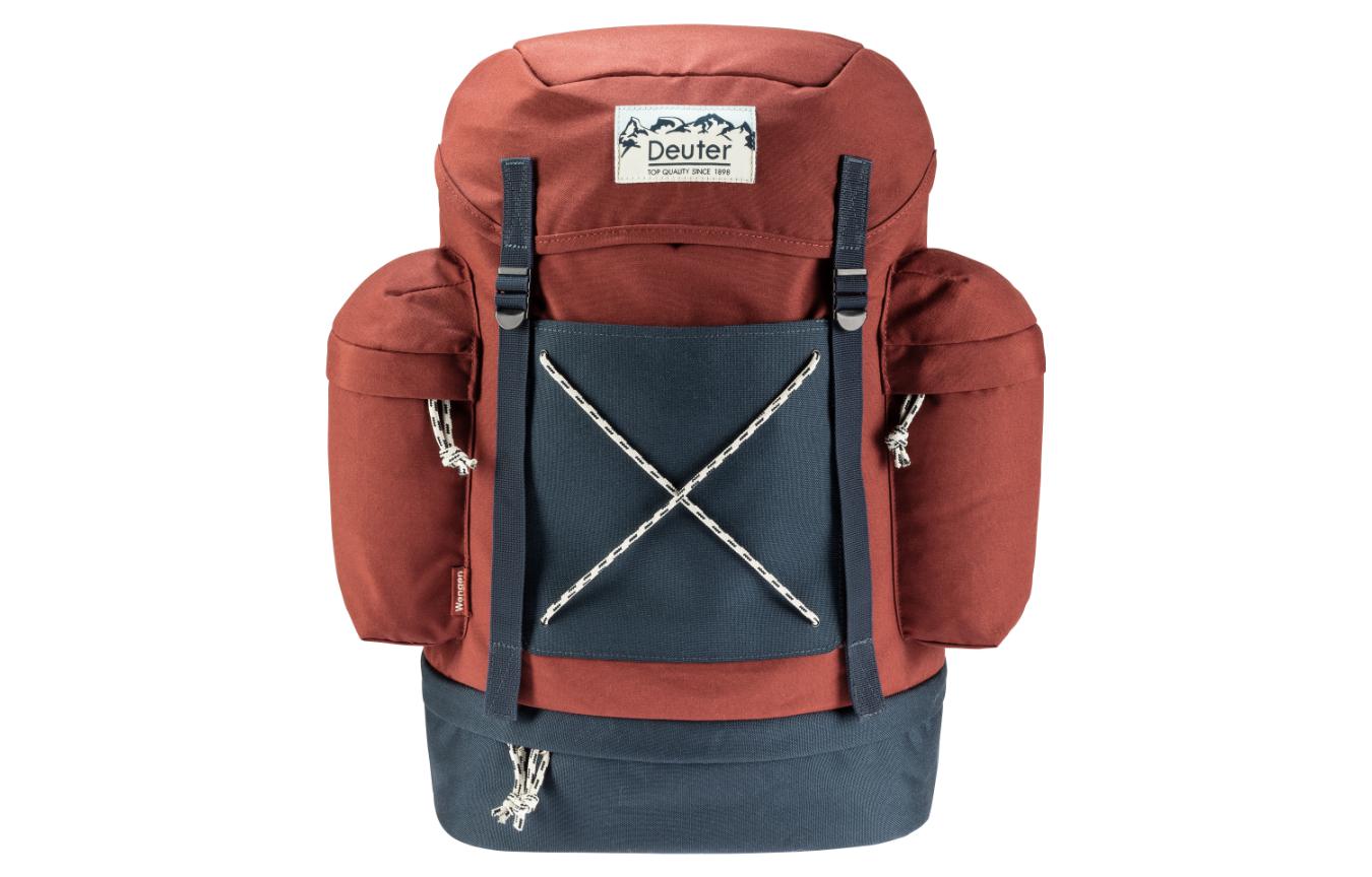 

25-литровая туристическая сумка из переработанного полиэстера Sequoia, унисекс Deuter, красныйwood ink