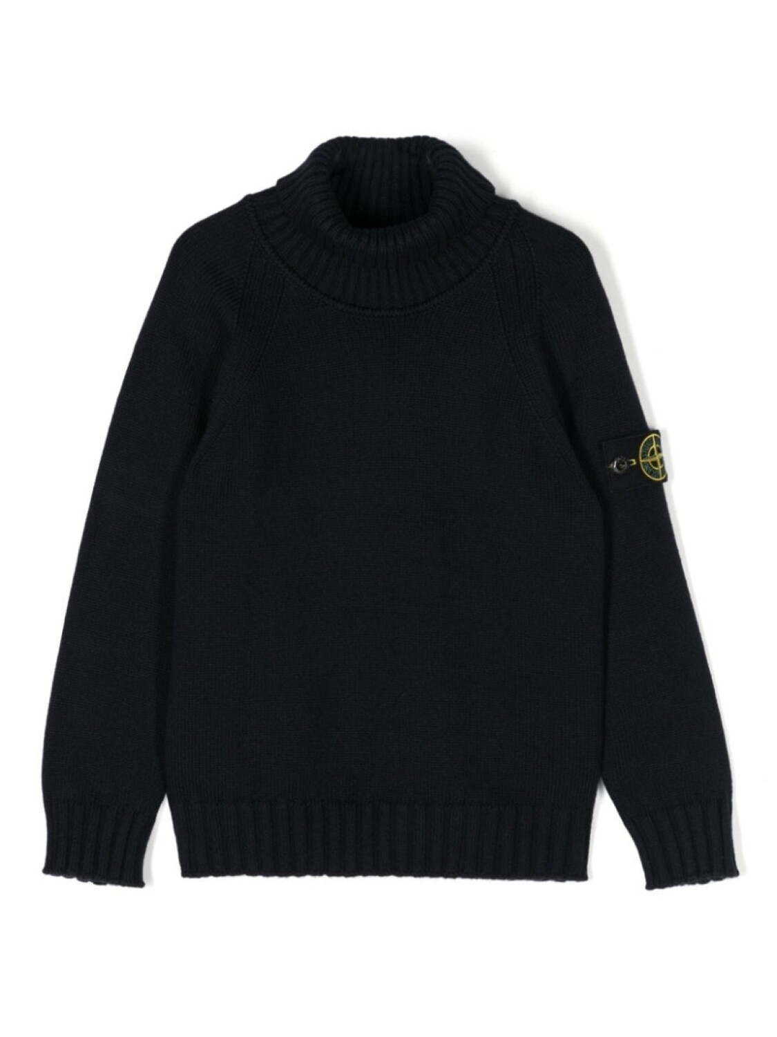 

Stone Island Junior свитер с нашивкой Compass, синий